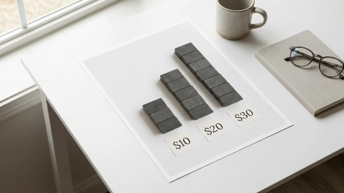Bar chart comparing monthly costs of Midjourney, DALL-E 3, and Stable Diffusion