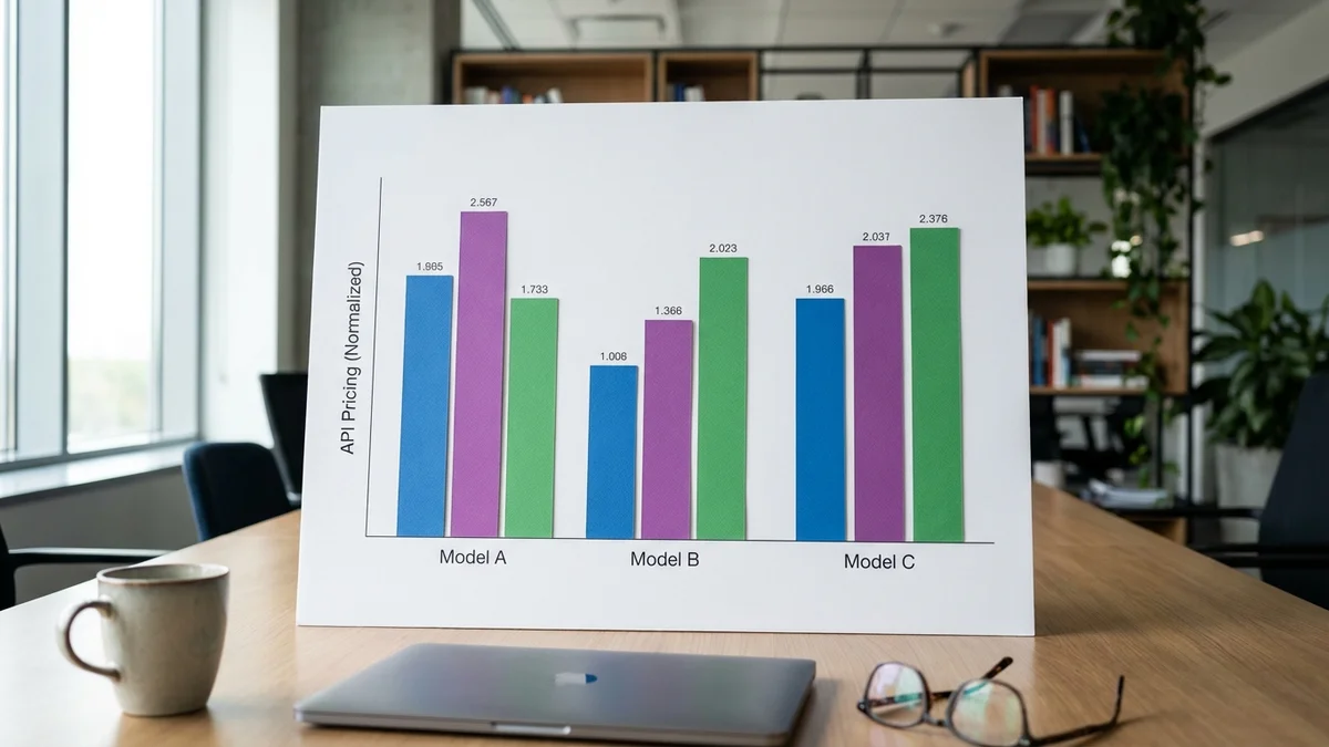 Bar chart comparing API pricing for Claude and GPT models