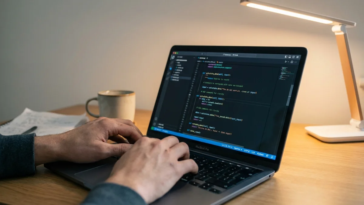 The summarizer.py script open in VS Code, showing the DeepSeek client setup and streaming chat completion call