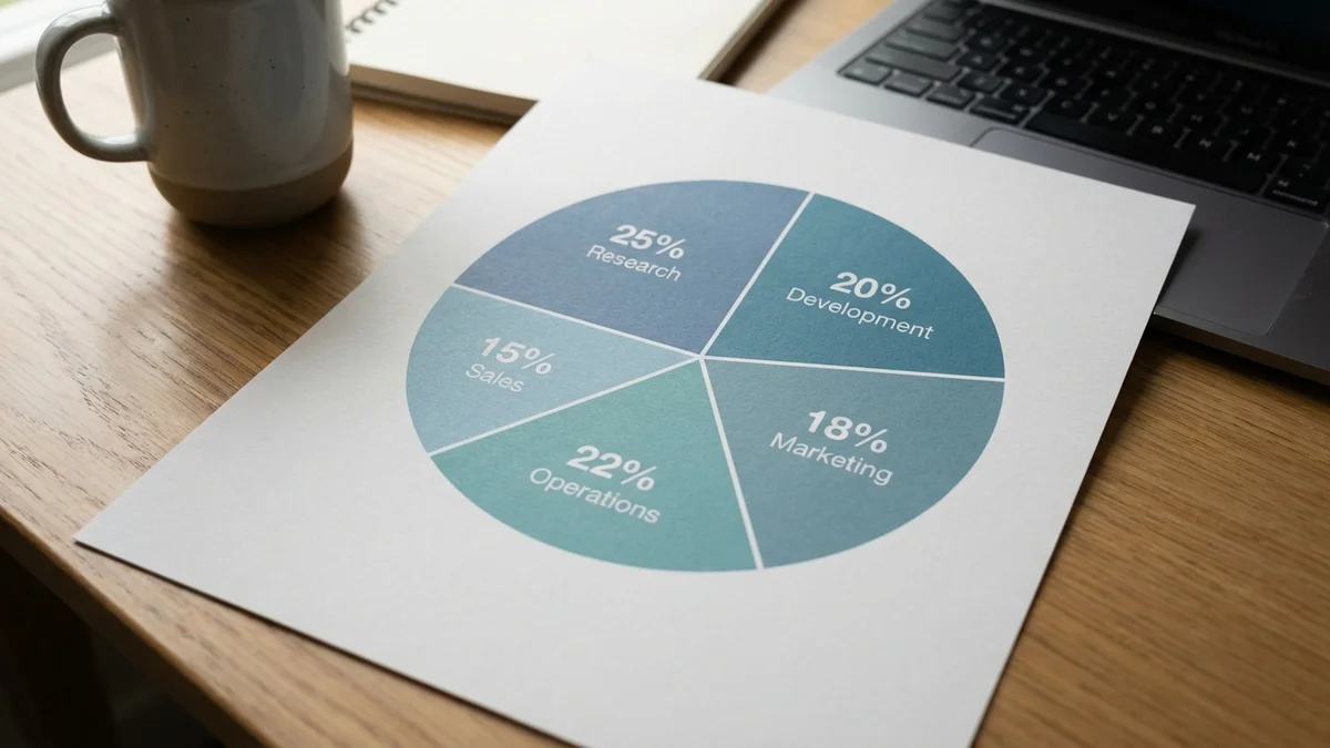Pie chart showing ranking criteria weights from analytical depth at 30% to pricing at 10%