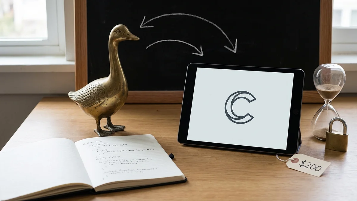 Hero image showing Goose and Claude Code in a visual comparison